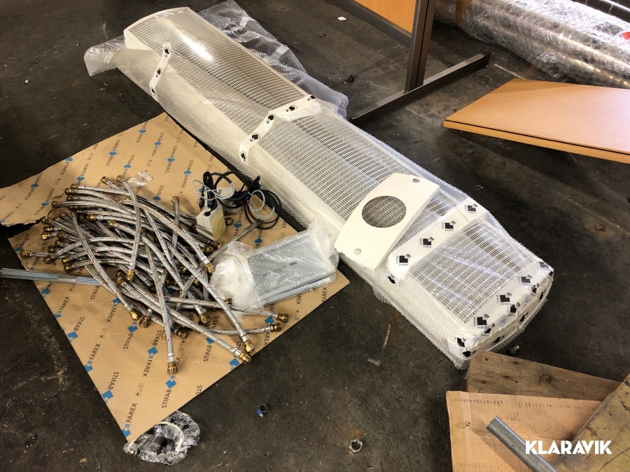 Kylbaffel för ventilation 