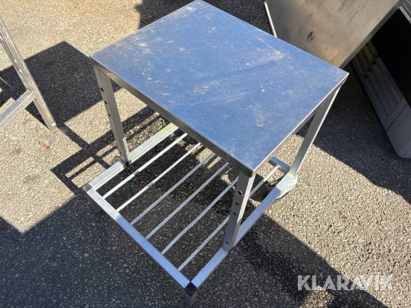 Arbetsvagn för storkök