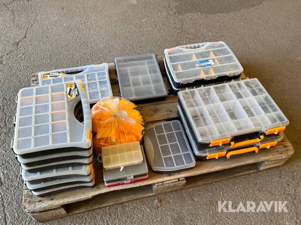 Sortimentlådor 16st