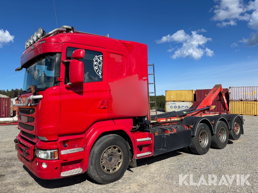 Lastväxlare Scania R580LB8X4*4HNA tridem