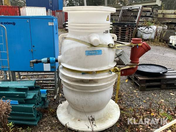Pumpgrop / pumpbrunn Flygt Compit 900H duo