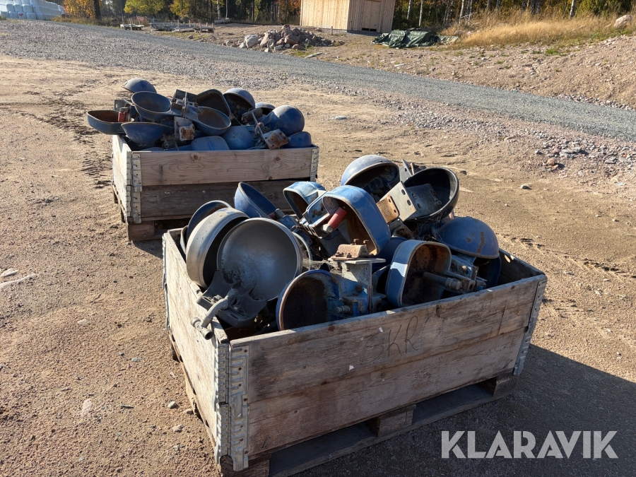 Vattenkoppar Alfa Laval med flera