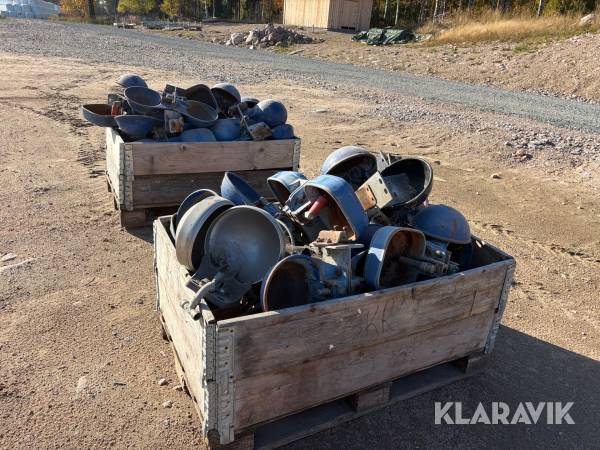 Vattenkoppar Alfa Laval med flera