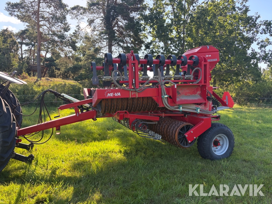 Ringvält HE-VA 630 med frösålåda Multiseeder
