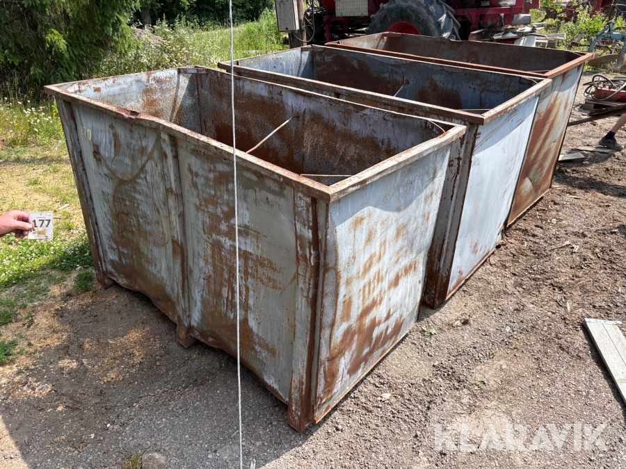 Metallcontainer 3st