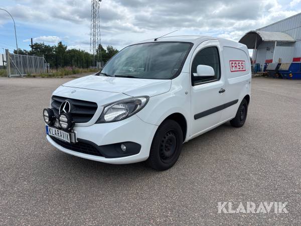 Skåpbil Mercedes-Benz Citan 109 Extra skåpslås / Verkstadsinredning / Drag