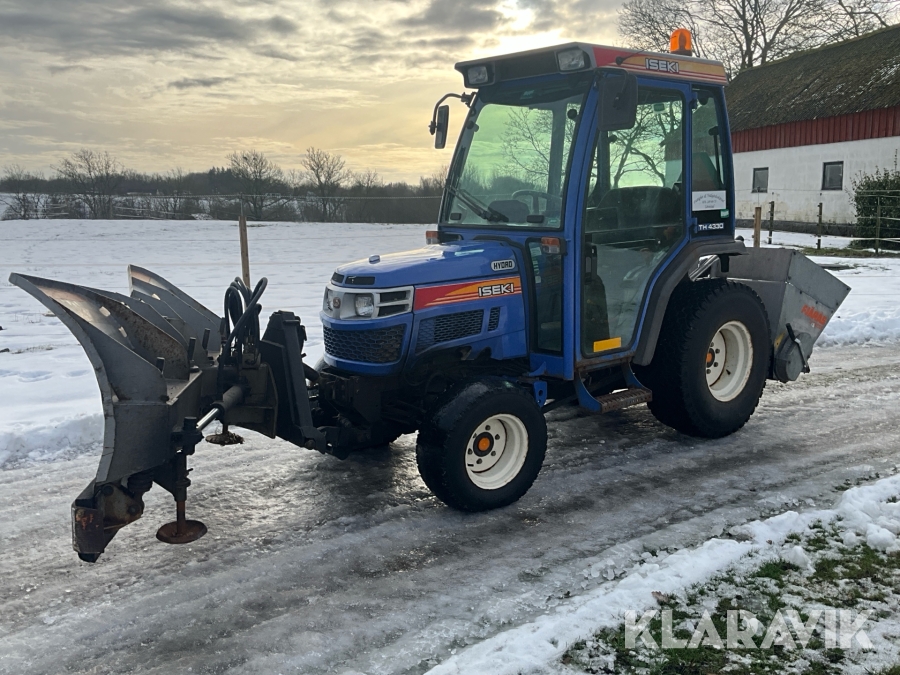 Kompakttraktor Iseki TH 4330 vinterutrustad