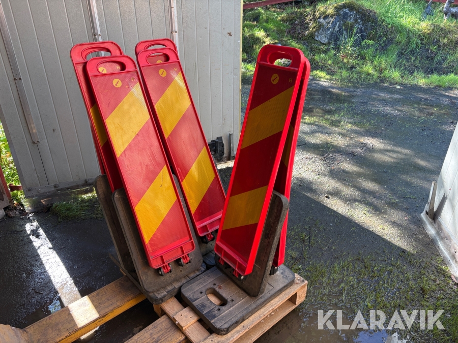 Vägsergeanter Vikbara 8 st