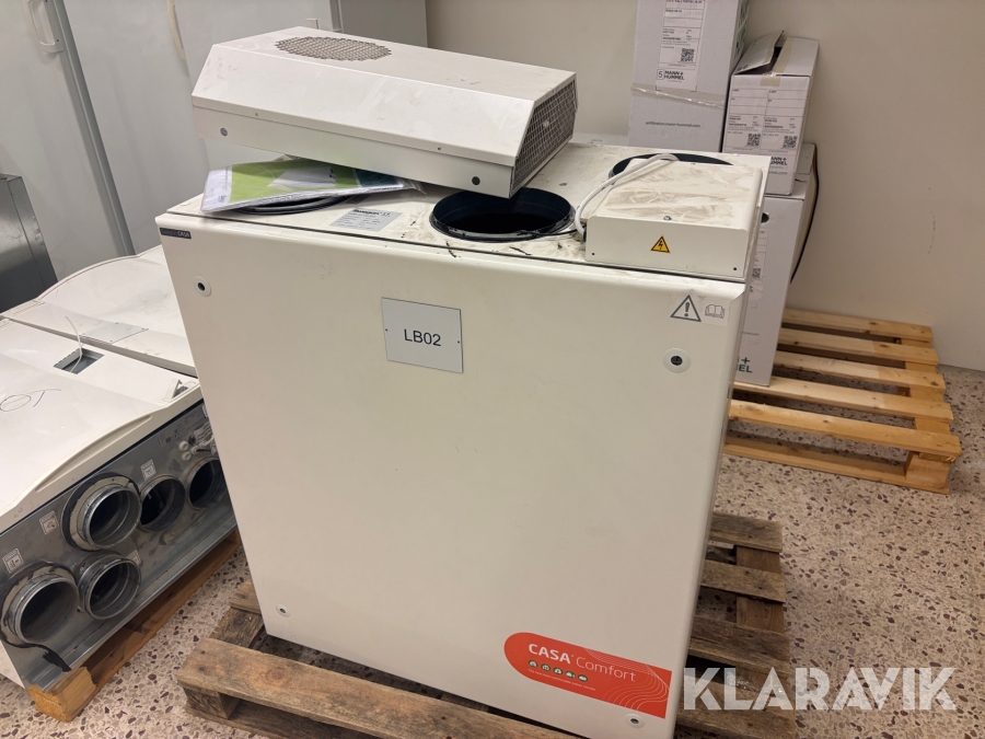 Ventilationsaggregat Swegon Casa R7 Comfort