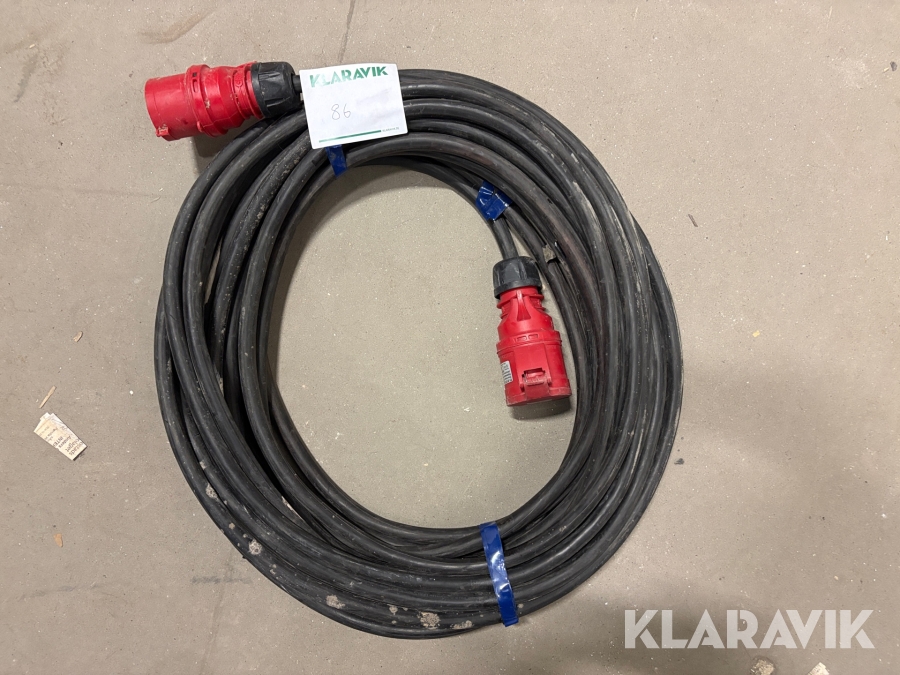 Förlängningskabel 3-fas Garo 32A 25M