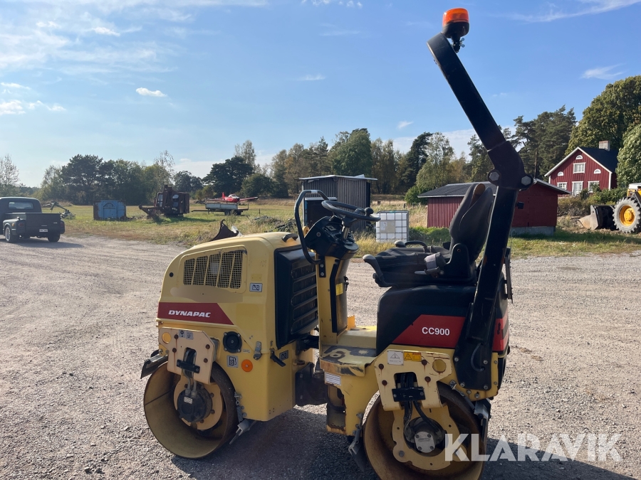 Vält Dynapac CC900, Vallentuna, Klaravik auktioner