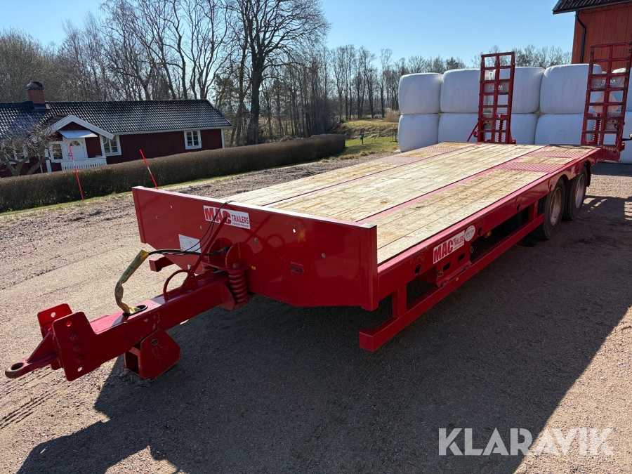 Maskinsläp MAC Trailers 16ton