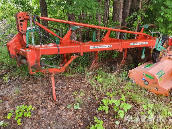 Tegplog Kverneland 4 skär 16"