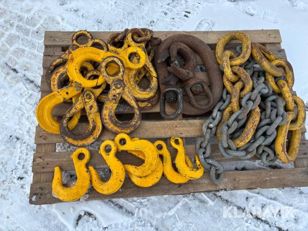 Diverse lyftkrokar 10 st