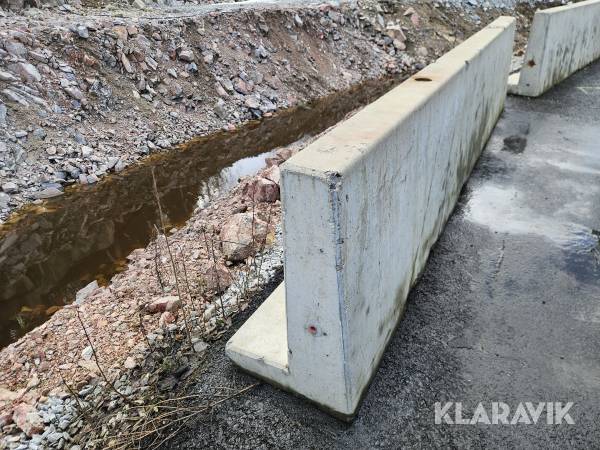 L-stöd 2st i betong