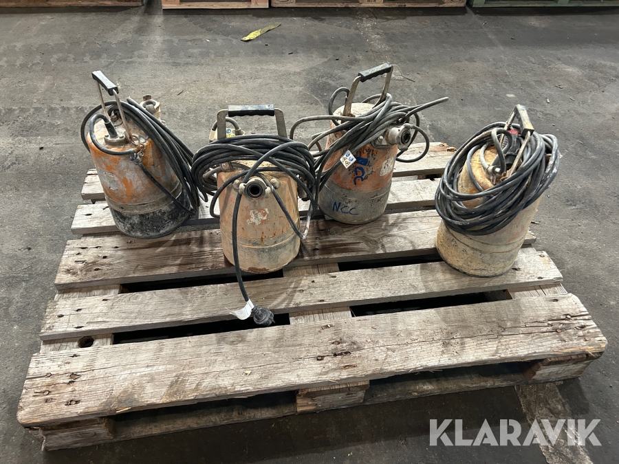 Millimeterpumpar Tsurumi LSC 1.4S 4 st