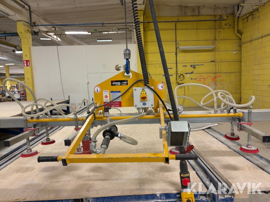 Traverssystem ABUS med vakuumlyft