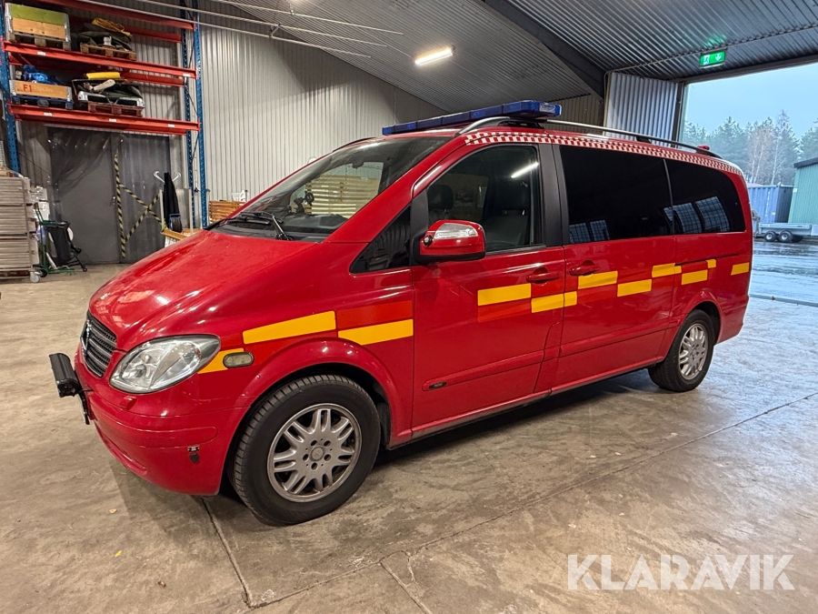 Brandledningsfordon Mercedes-Benz Viano CDI 3.0
