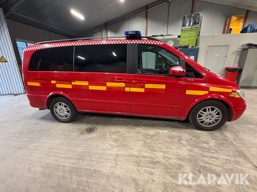 Brandledningsfordon Mercedes-Benz Viano CDI 3.0