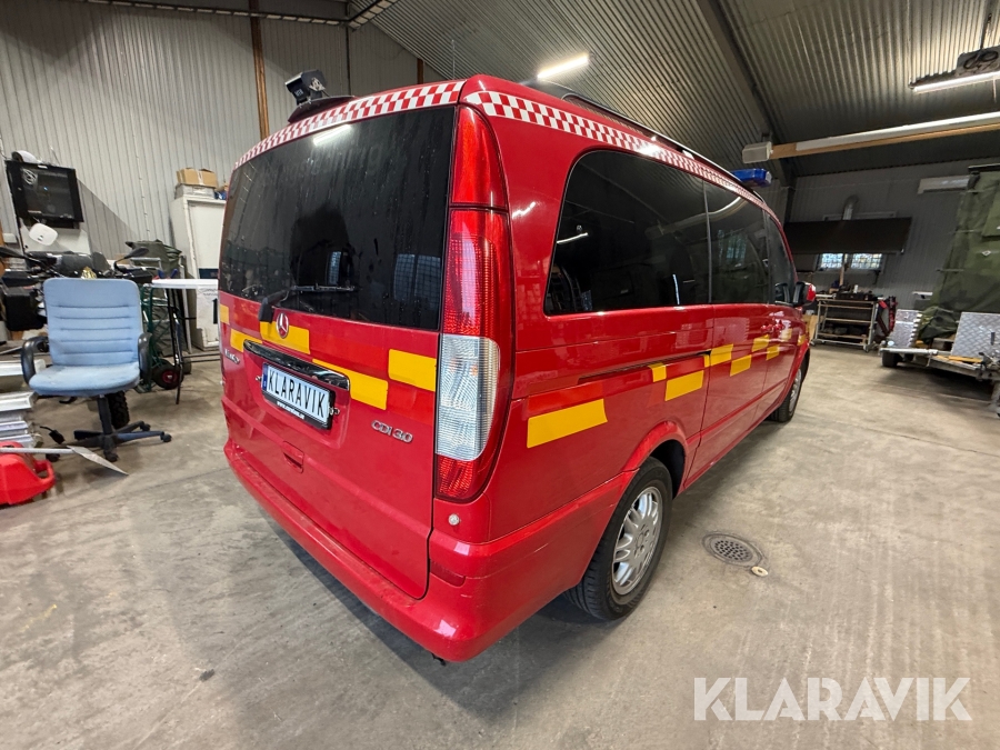 Brandledningsfordon Mercedes-Benz Viano CDI 3.0