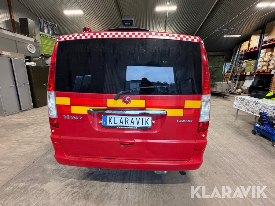 Brandledningsfordon Mercedes-Benz Viano CDI 3.0