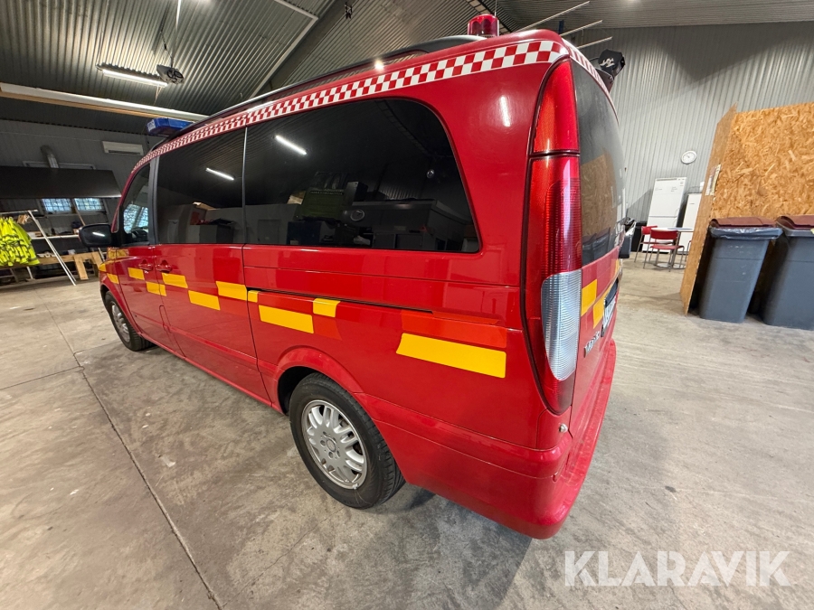 Brandledningsfordon Mercedes-Benz Viano CDI 3.0
