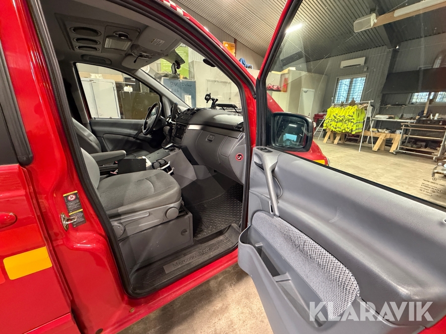 Brandledningsfordon Mercedes-Benz Viano CDI 3.0