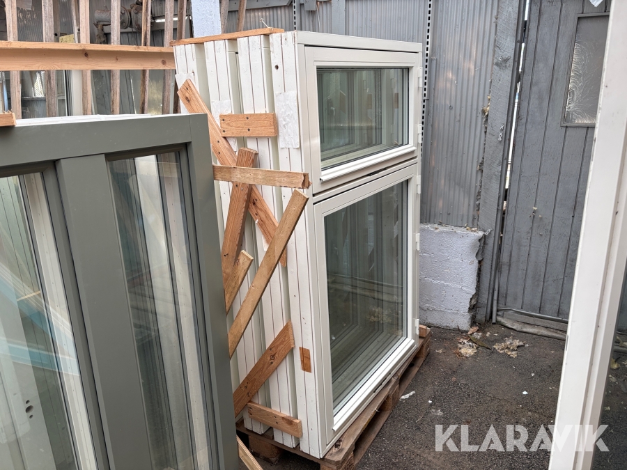 Tvåluftfönster Nordan fyra styck