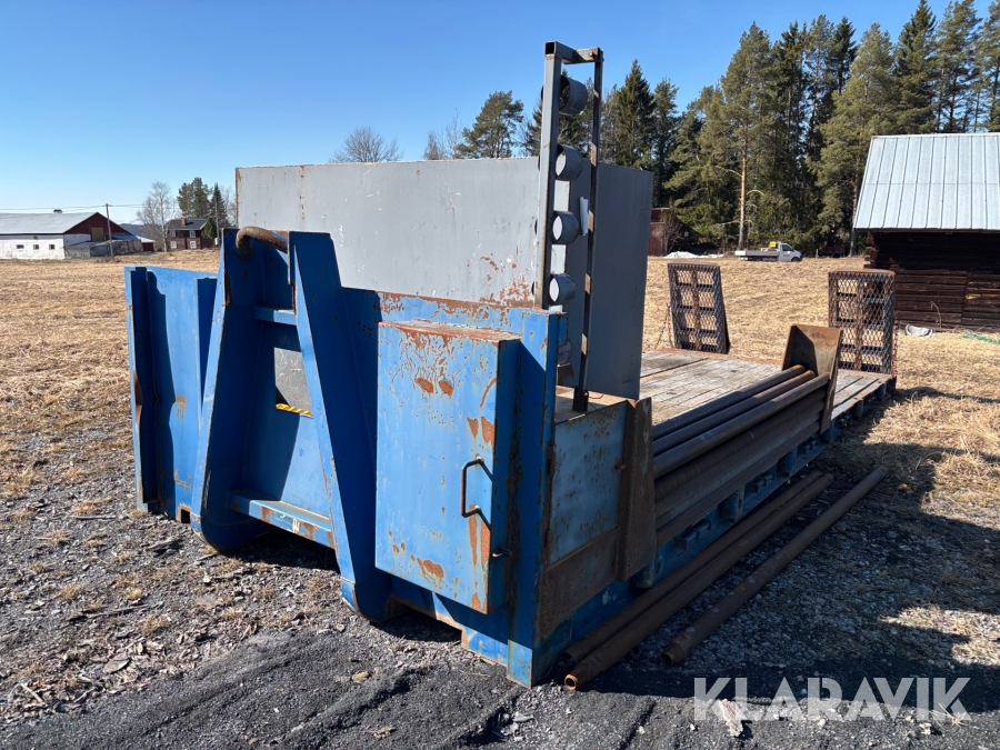 Maskinflak för brunnsborrning 6,7m