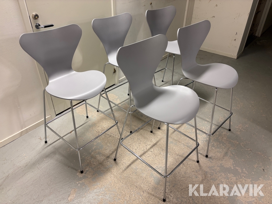 Stolar Fritz Hansen Stol Sjuan 5st