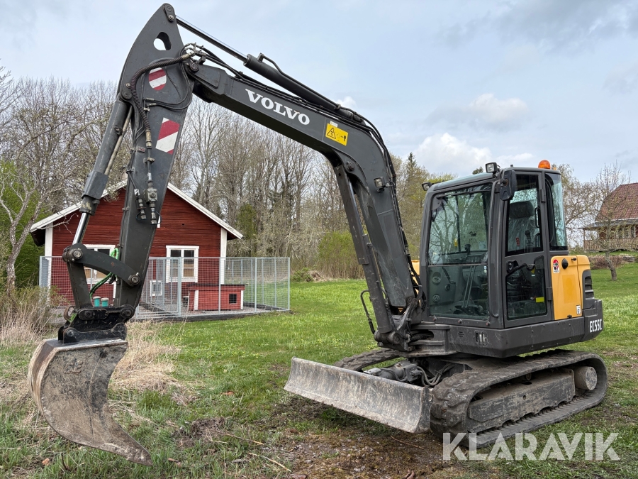 Grävmaskin Volvo EC55C 5,8t 766h
