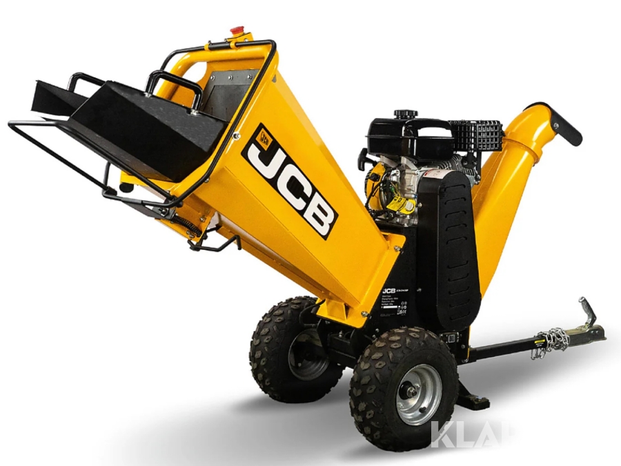 Bensindriven flishugg 100 mm /4” JCB CH75100P 7,5 hk, 224cc 4-takt