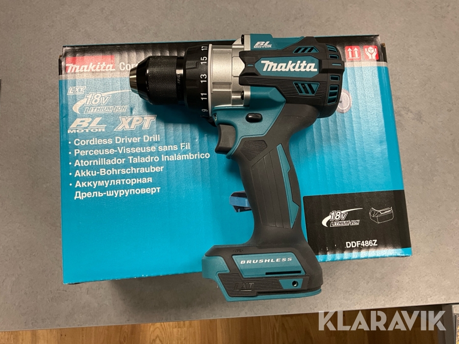 Skruvdragare Makita DDF486Z