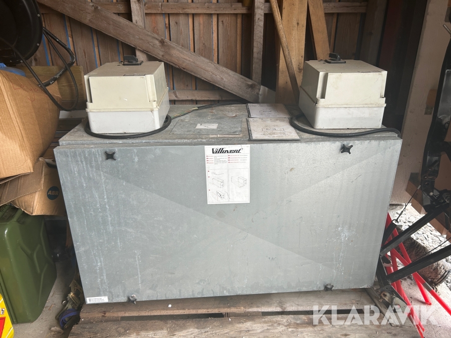 Ventilationsaggregat Villavent VVX-500/700 TF