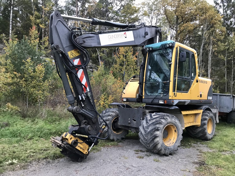 Hjulgrävare Volvo EW 160 B