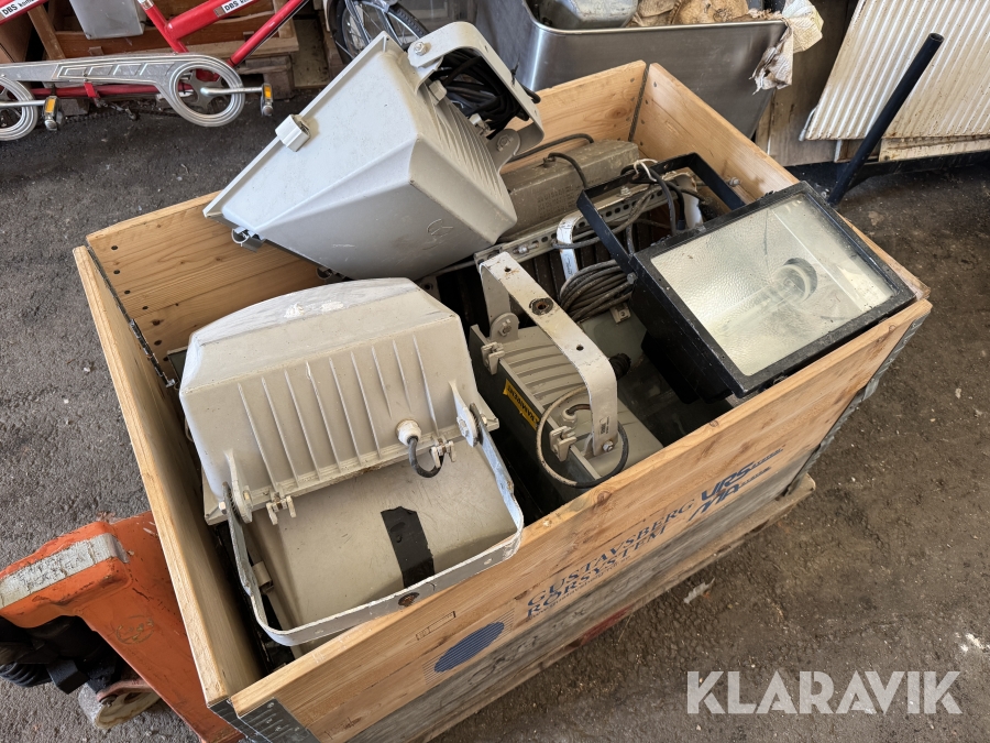 Parti arbetsbelysning 11st