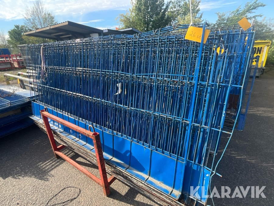 Skyddsräcke Combisafe 26 st med korg