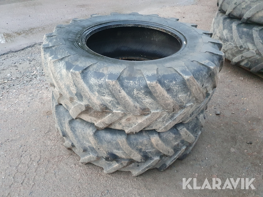 Traktordäck 2 st Michelin 13.6R24 Agribib