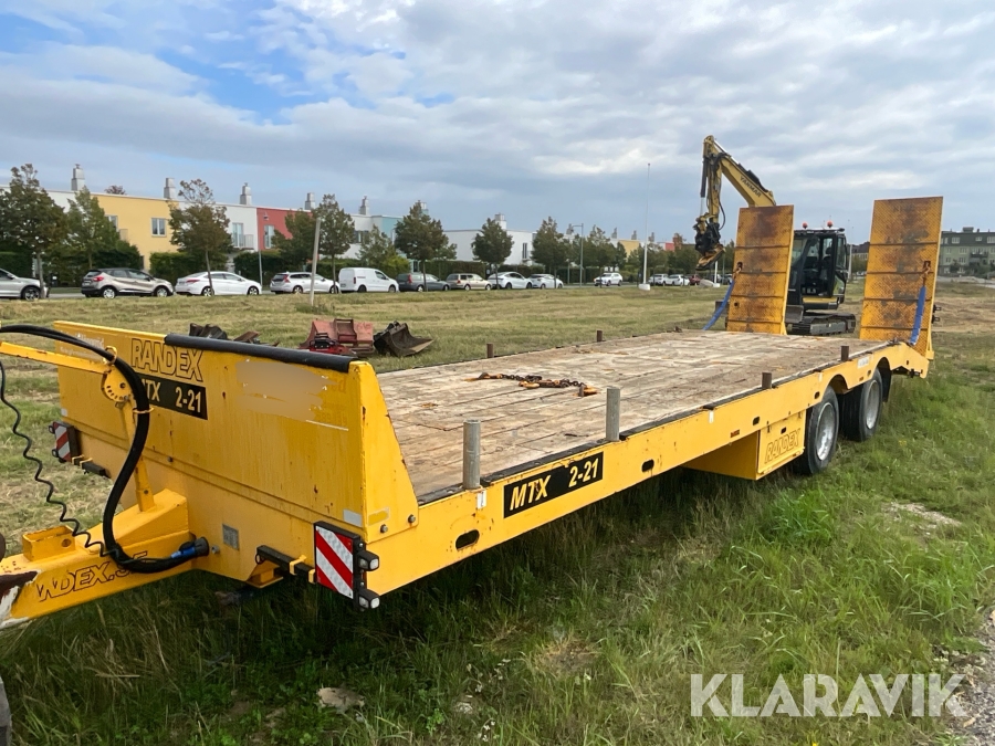Maskinsläp Randex MTX 2-21