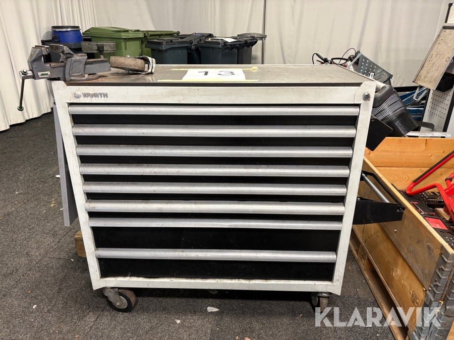 Verktygsvagn Wurth