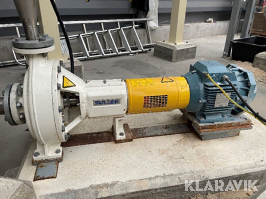 Pump Sulzer med omriktare