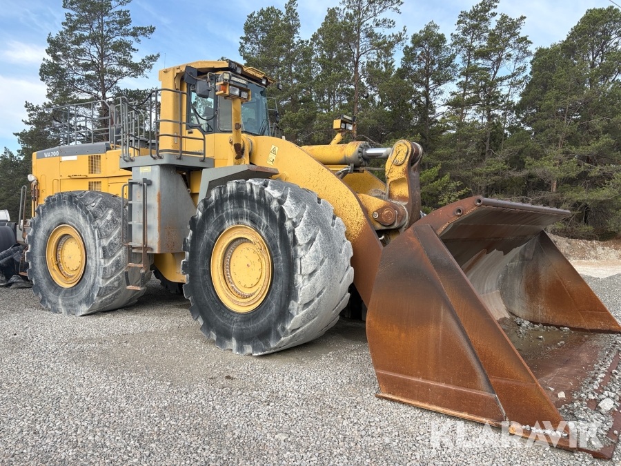 Hjullastare Komatsu WA700-3 Galeo med skopa