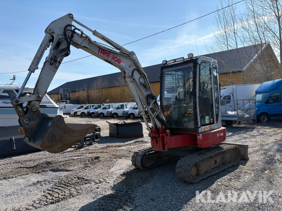 Grävmaskin Take-Job TB138 FR