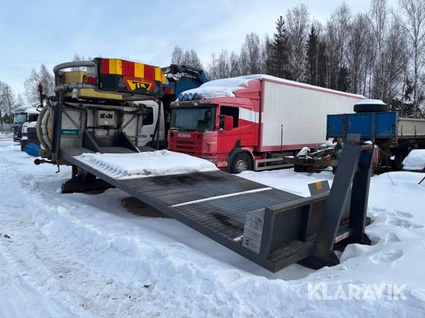 TMA-skydd på lastväxlarram Berlex Scorpion