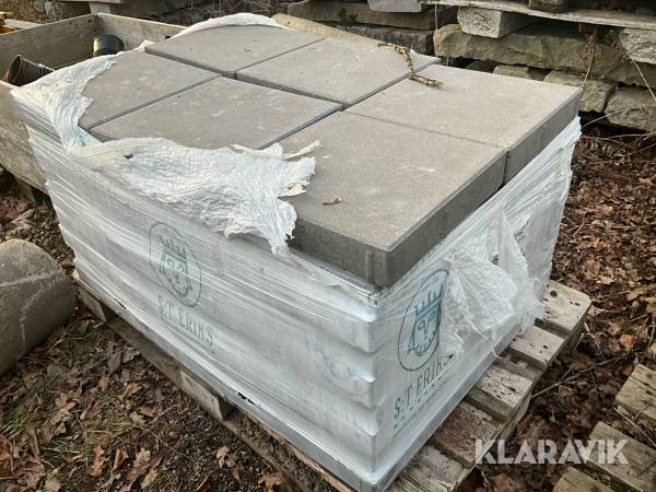 Marksten St Eriks 350x350x60 mm 54 st