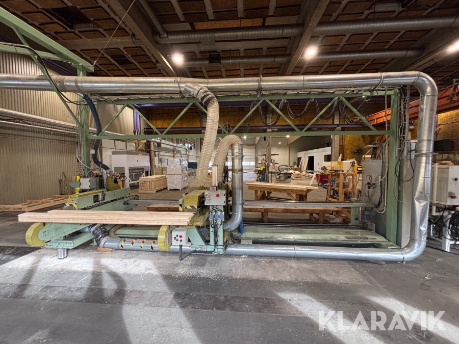 Fräsmaskin till timmerstuga. Cabbiani