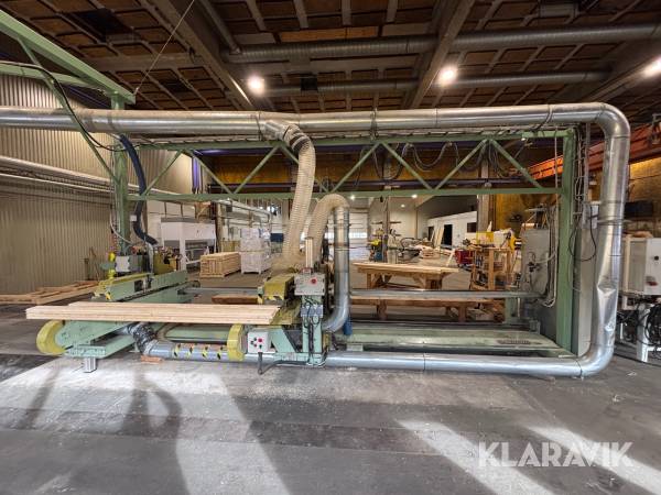 Fräsmaskin till timmerstuga. Cabbiani