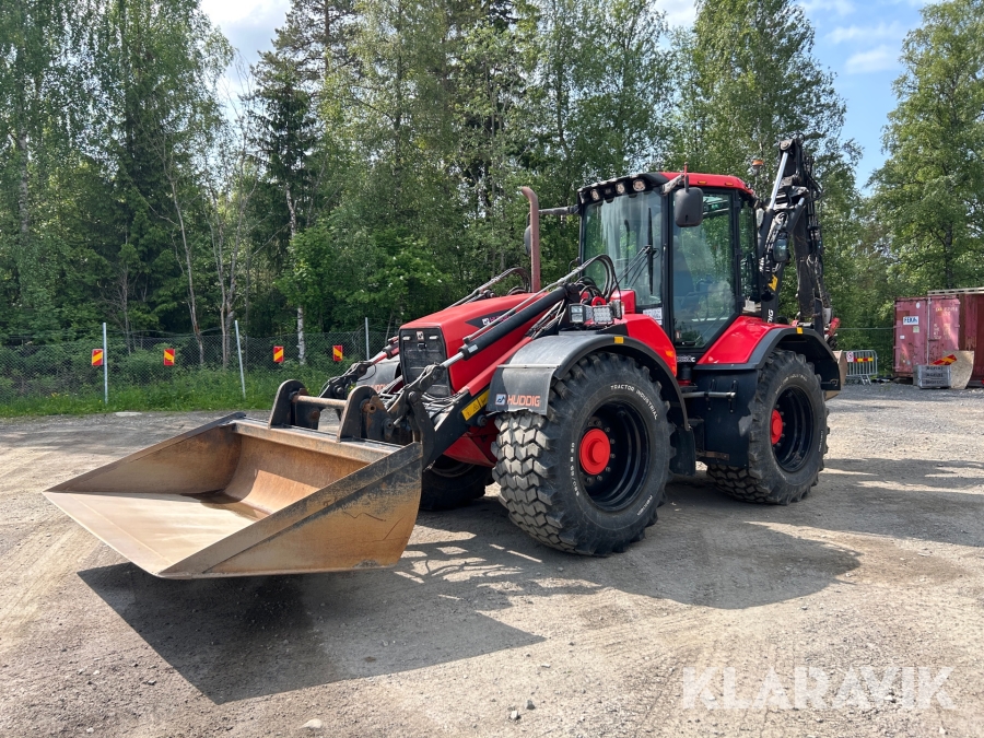 Grävlastare Huddig 1060C med redskap