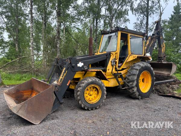 Traktorgrävare Hymas 62S med redskap