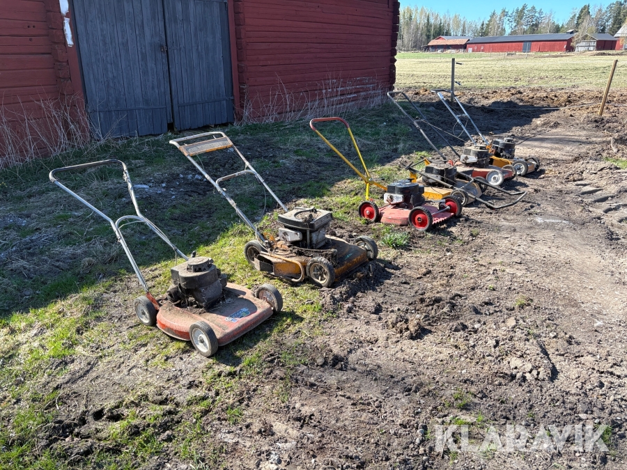 Gräsklippare Klippo Stiga Crescent  & Husqvarna 6st